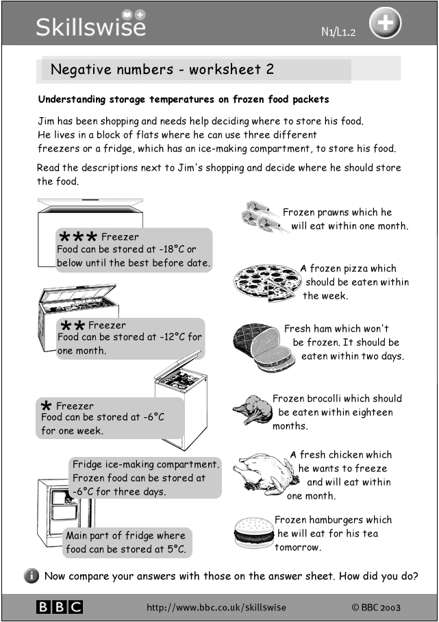 Index of /maths/Maths Resources/Numeracy/Negative Numbers
